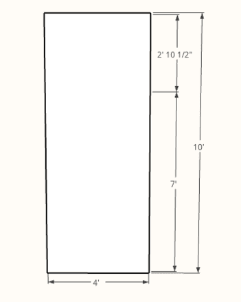 4x10 Flat, ARG-0100, from Argon Props