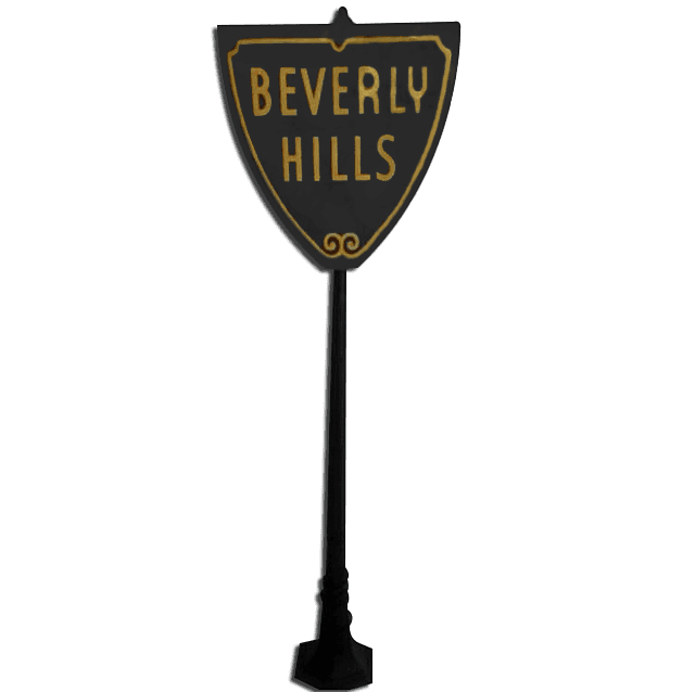 Beverly Hills Sign, from Platinum Prop House