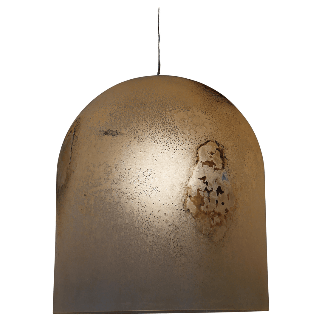 Large Alfredo Barbini “Scavo” Italian Glass Pendant Light, f_45497802, from Casa de Barcelona