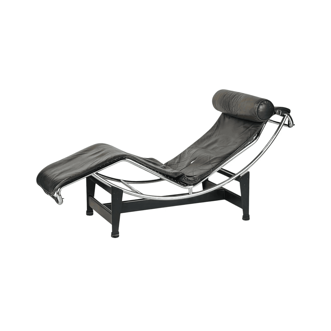 Original LC4 Lounge Chair by Le Corbusier and Charlotte Perriand for Cassina, SQ7521015, from BLEND INTERIORS