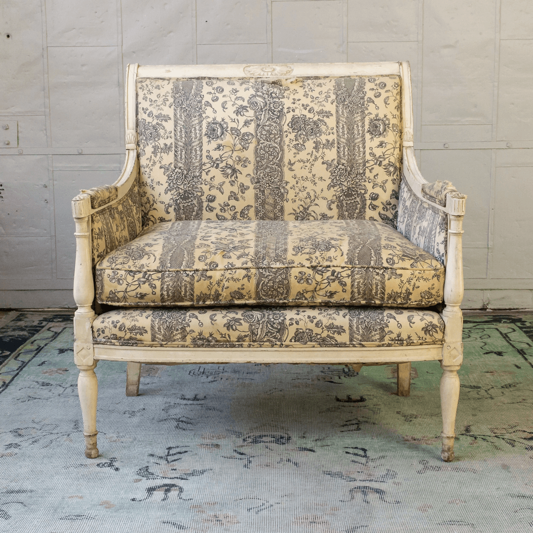 Large French Directoire Style Wooden Armchair (SNA1109-01), from 145 Antiques