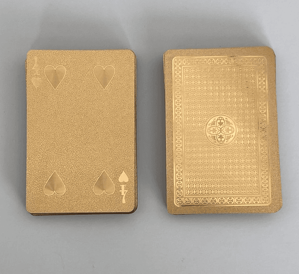 Gold Playing Deck, No Case, 41917, from Lost + Found Props