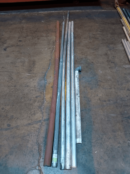 1 3/4" Pipes (6 Pack), 2INCHPIPES, from Scenery Saver
