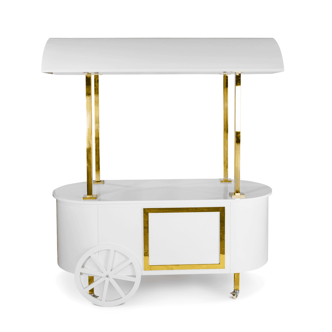 Candy Cart White, 6116, from High Style Rentals