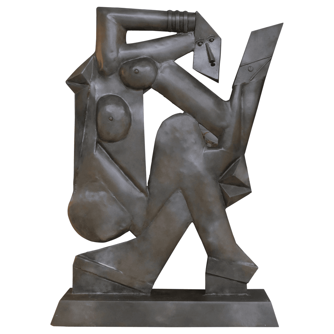 Large 1980s Cubist Abstract Sculpture, f_43143442, from Casa de Barcelona