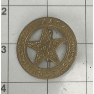 Texas Rangers Badge, TSL012004, from The Specialists Ltd.