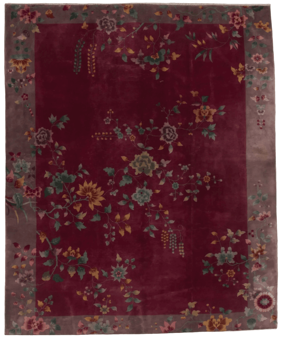 CHINESE ART DECO 8'8" x 10'6", 31818, from Lawrence of La Brea