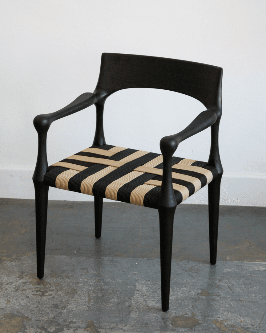 SCULPT CHAIR - EBONY, from Dupe