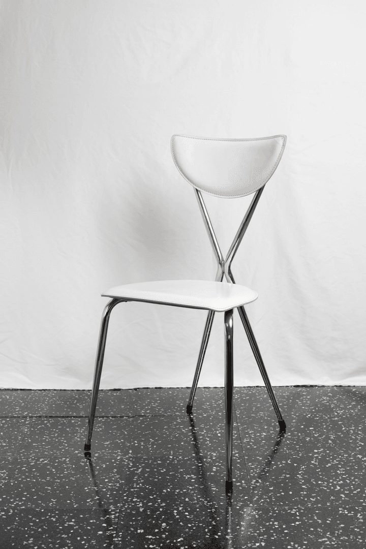 CH029 White Siletto Chair, CH029, from Prop Haus