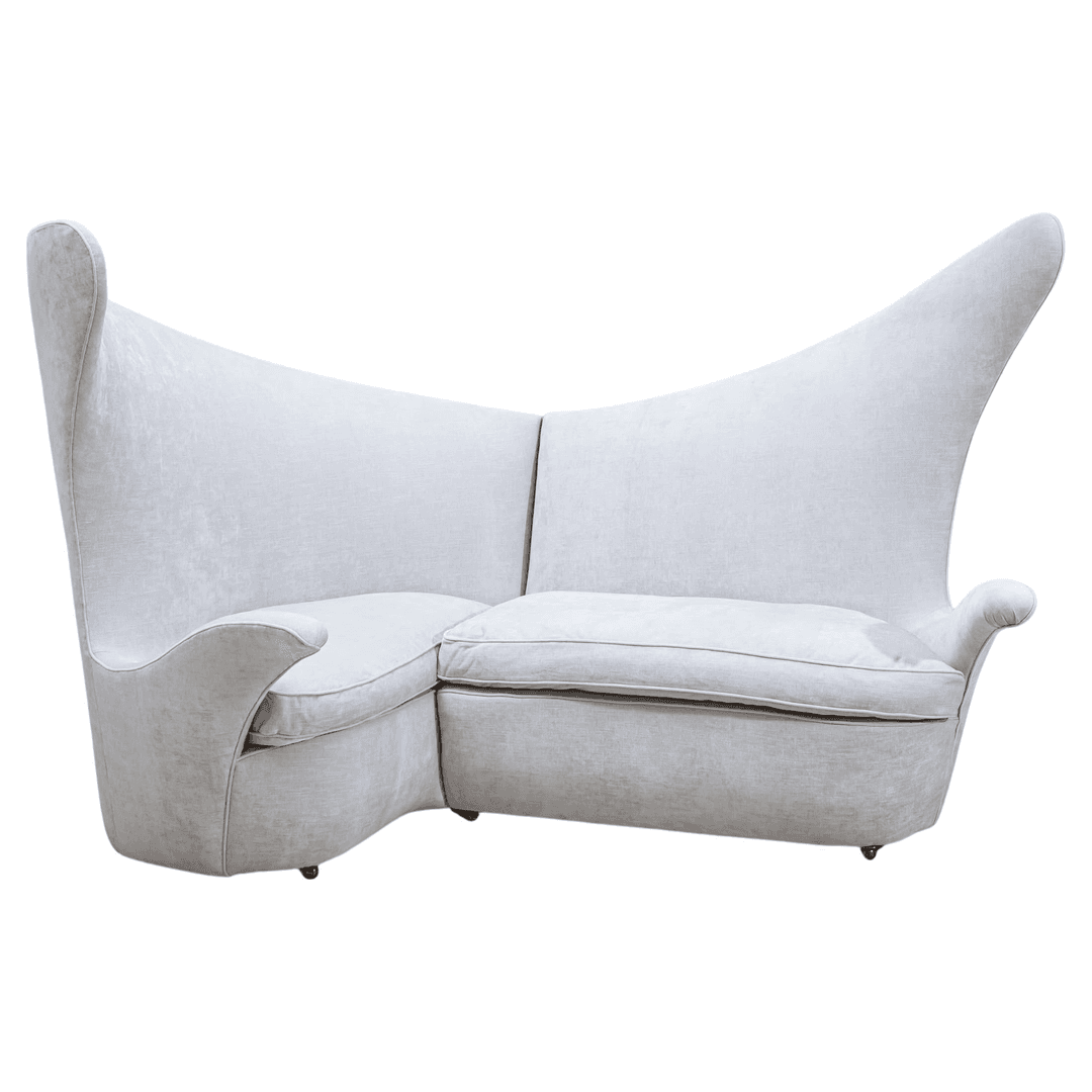Sculptural Sofa by Renzo Zavanella (1900-1988), Italy, f_47378792, from Karl Kemp Antiques