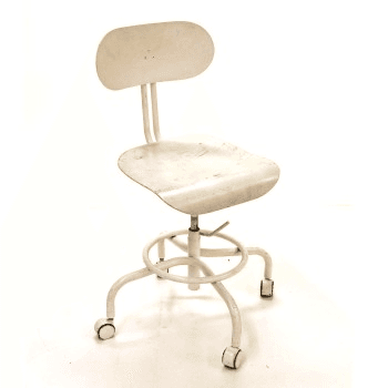 Stool, Exam- DR, Rolling, Back, Ring, PERIOD, from Alpha Props