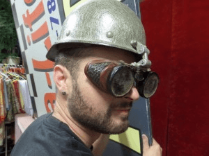 VINTAGE WELDER’S HELMET, 14009, from Movie Prop Rentals