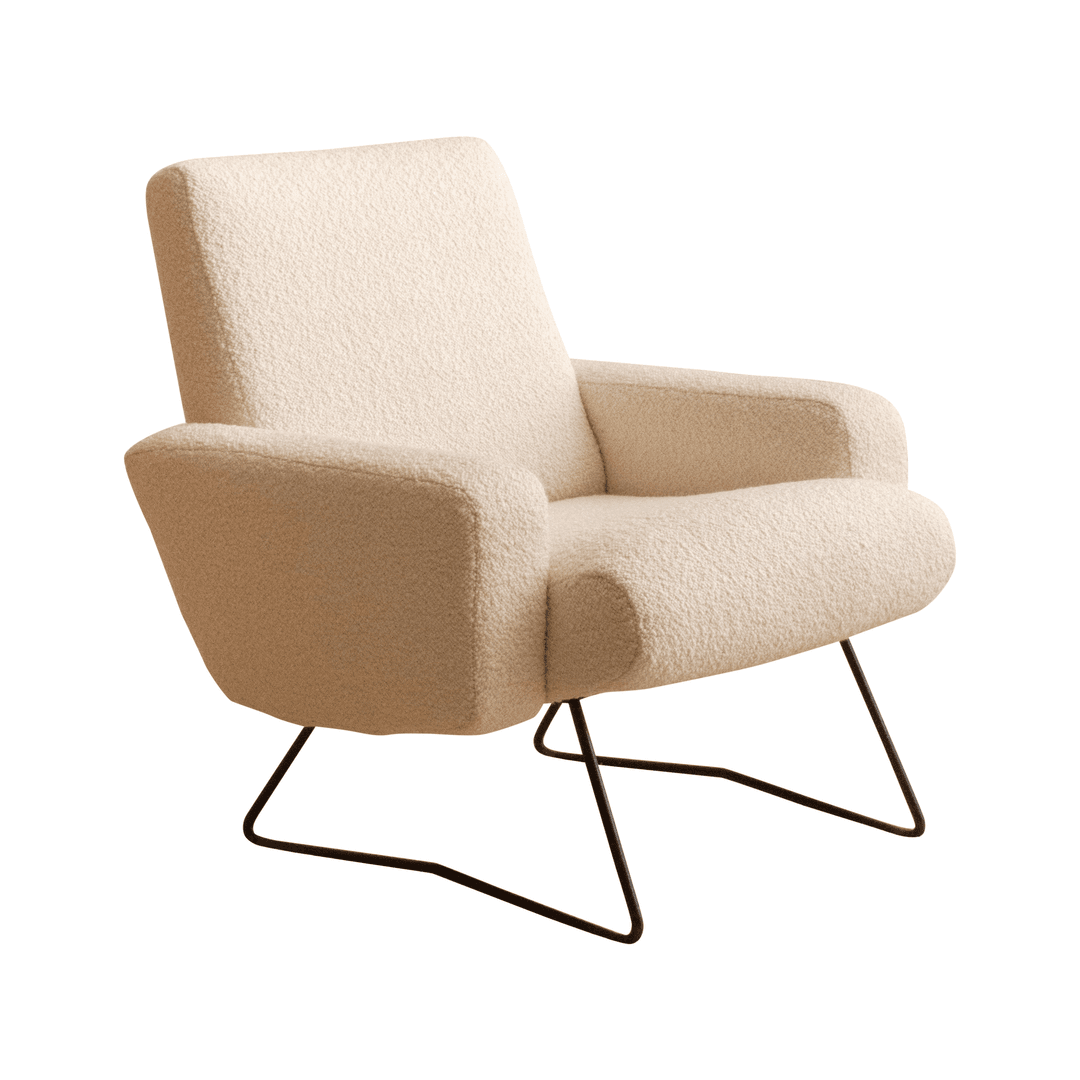 1950s Geneviève Dangles & Christian Defrance Armchair, f_44092372, from Fenestella