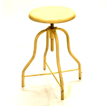Stool, Exam- DR, Stationary, S-leg, PERIOD, from Alpha Props