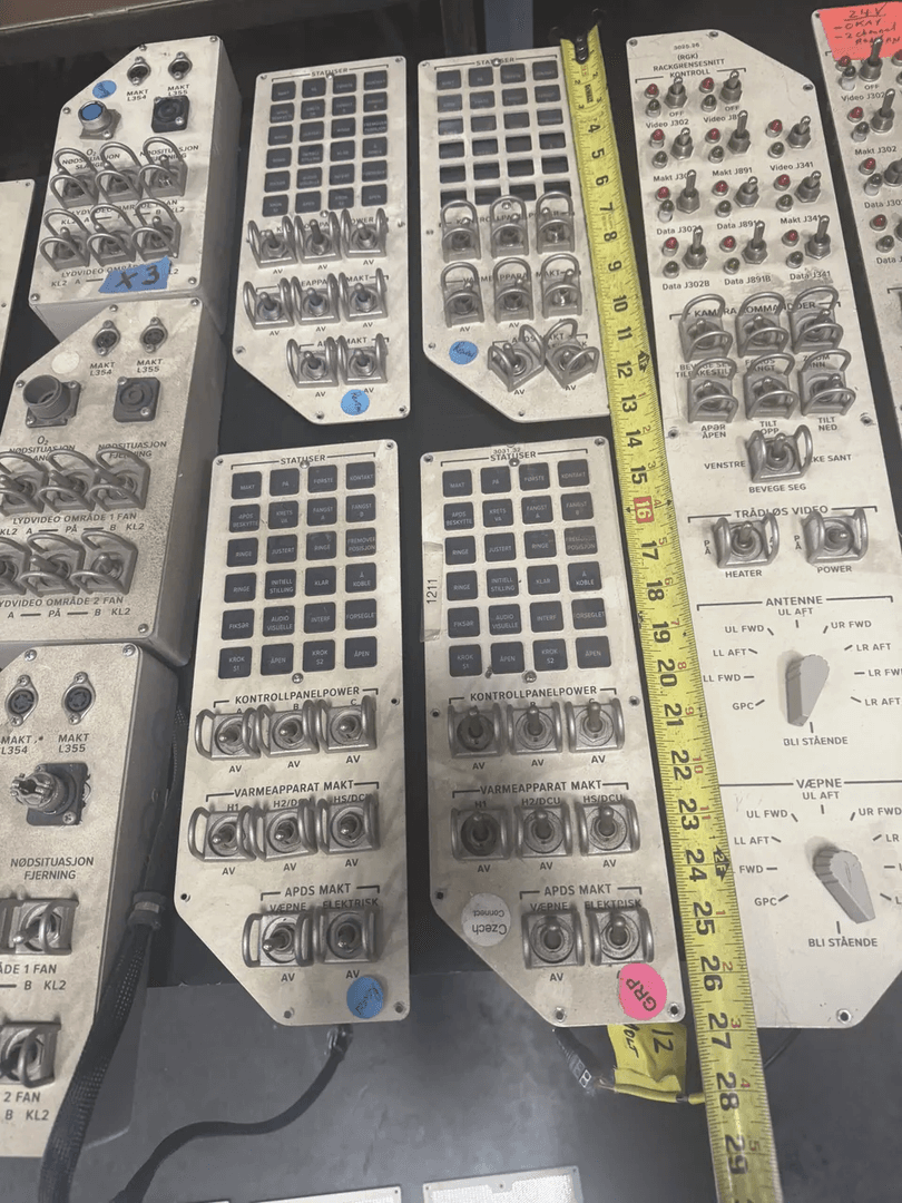 CP102 — Control Panels, from Gold Room Props