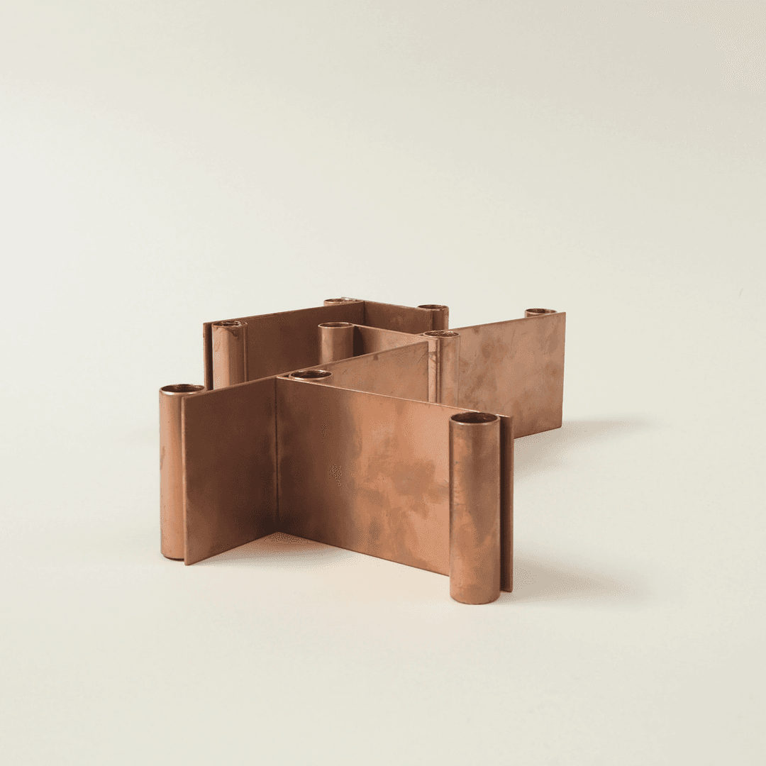 Copper Modular Centerpiece, from RIG