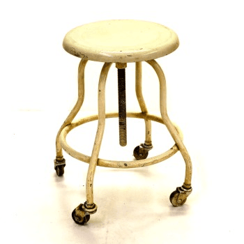 Stool, Exam- DR, Rolling, Ring, PERIOD, from Alpha Props