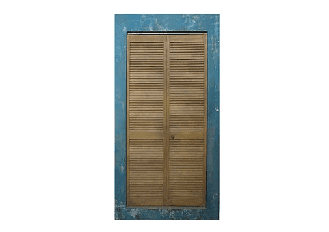 (Item #DW20) 4x8 LOUVER DOOR, DW20, from Sets To Go