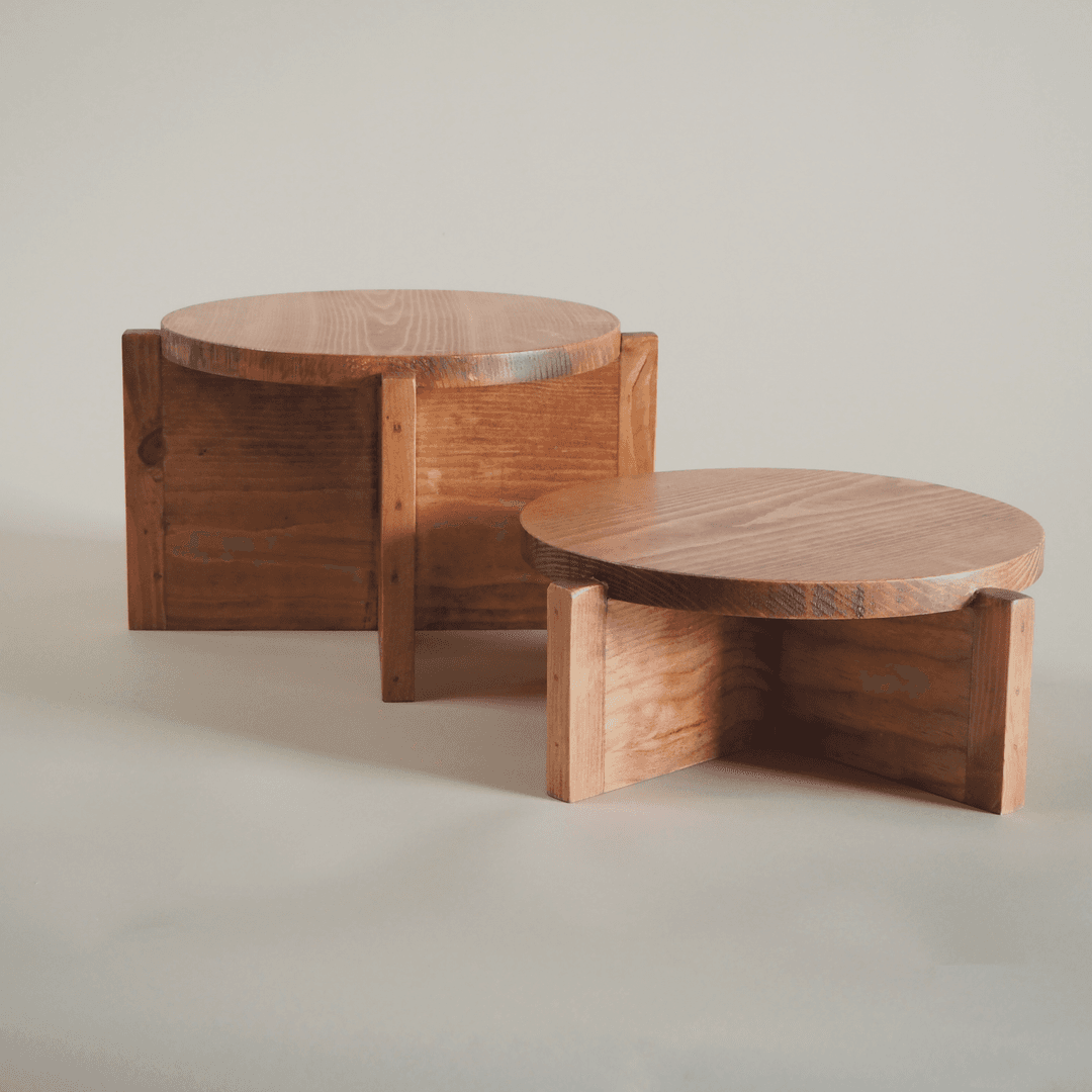 X Pedestal Riser - Wood, from RIG