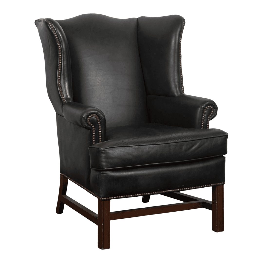 Denali Leather Chair, from Found Rental
