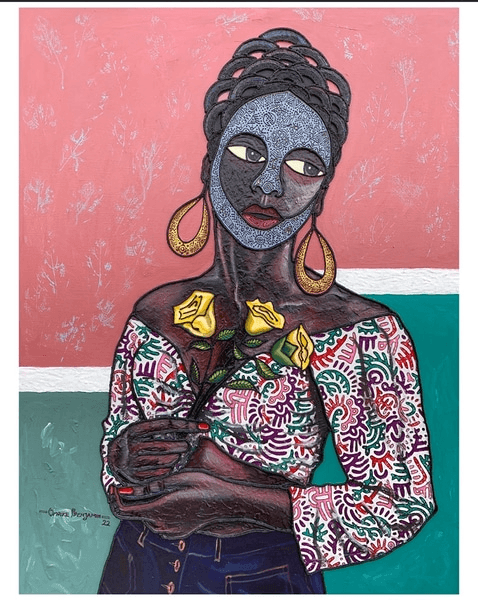 Serenity 2(Yellow Rose), AD28-022, from Lights Camera Art