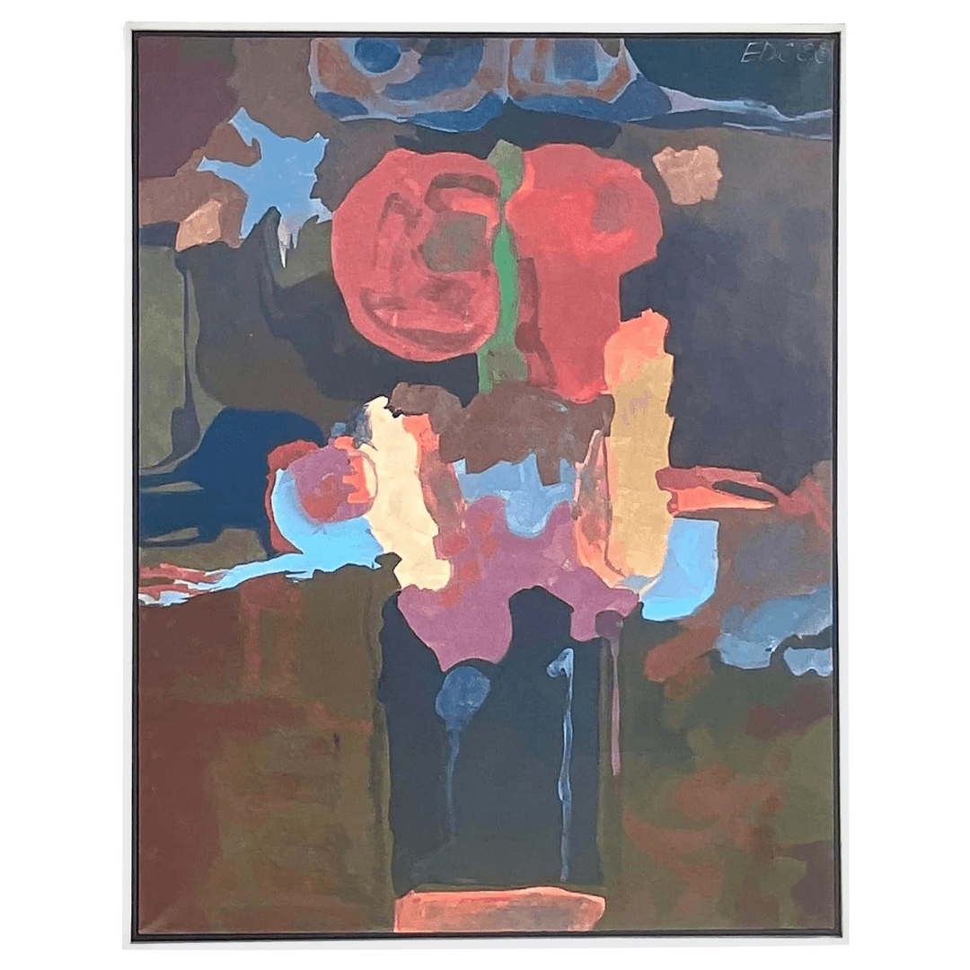 Vintage Boho Abstract Original Oil Portrait, f_31244572, from Show Pony Palm Beach