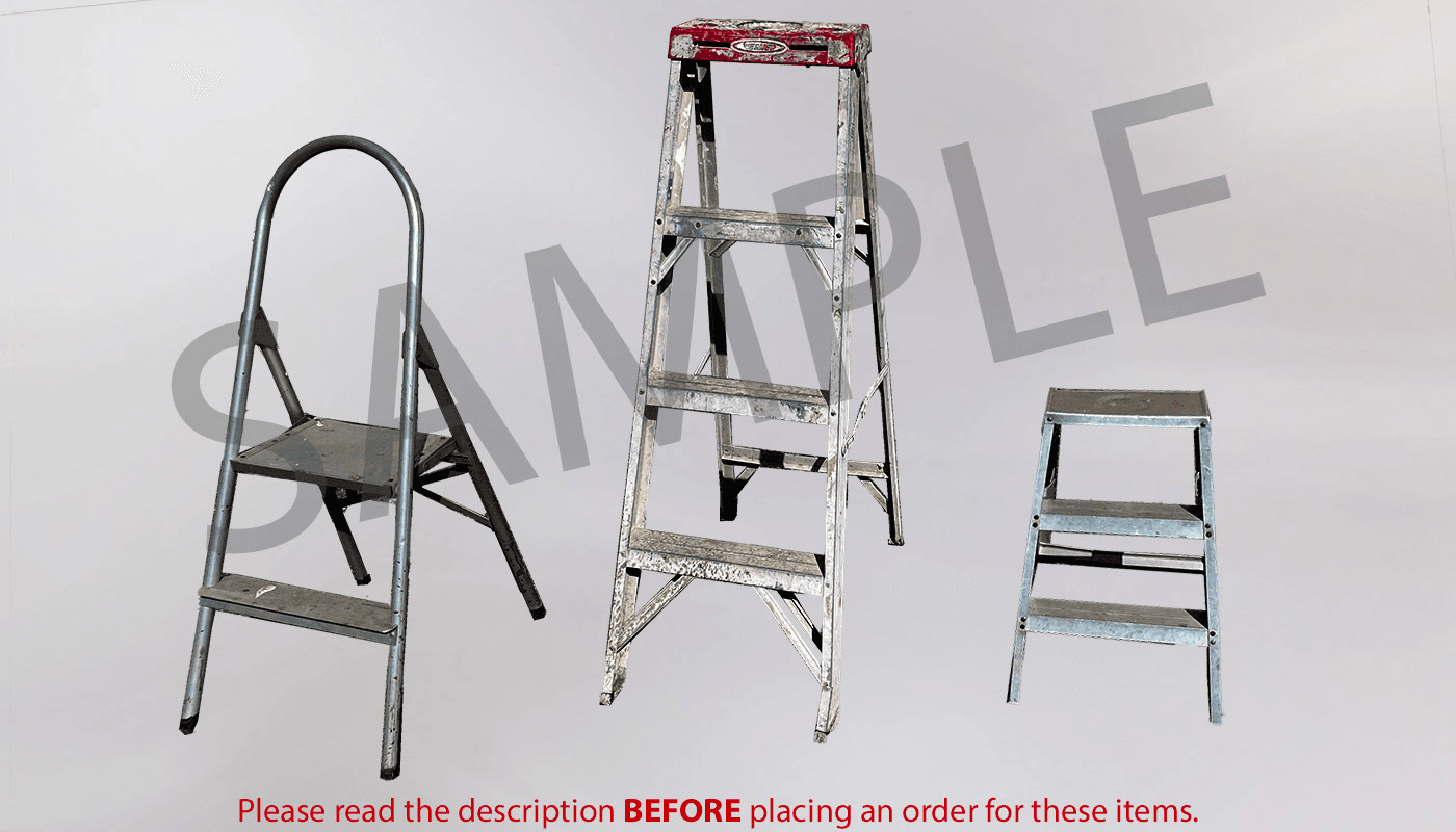 Aluminum A-Frame Ladders, from EC Prop Rentals LLC