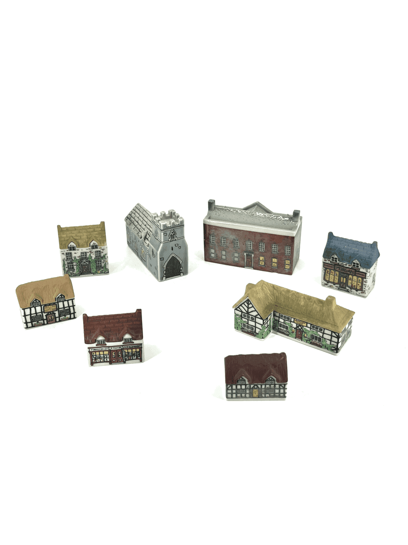 Ceramic Miniature Town Set, from Hero & Beauty