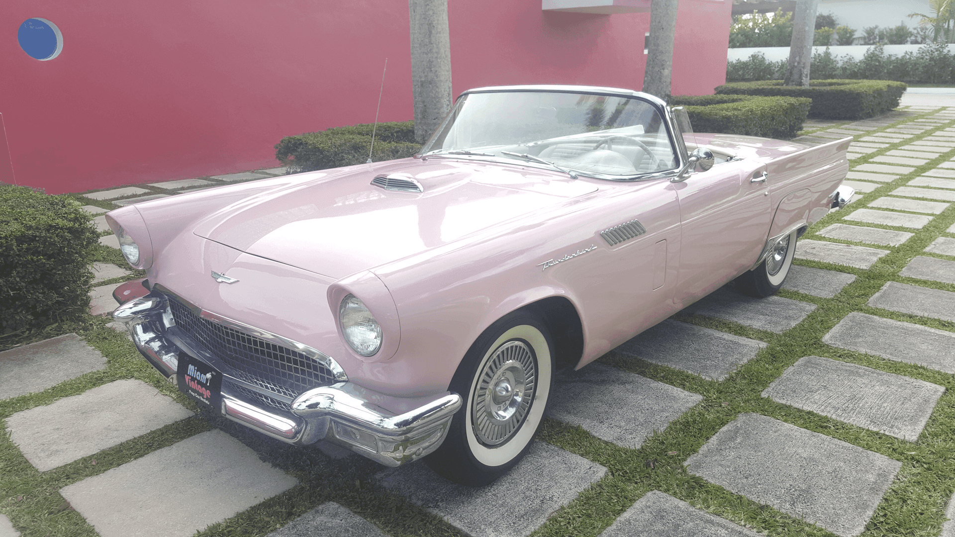 57 tbird, from Miami Vintage Prop Car