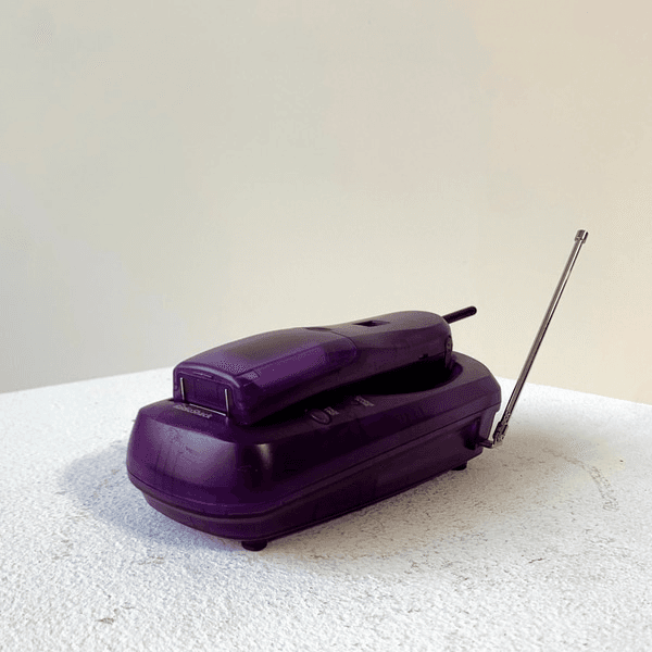 Purple Cordless Phone, PH011, from Girls Girls Girls Studio