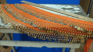 ORANGE HIP SCARF, 5998, from Movie Prop Rentals