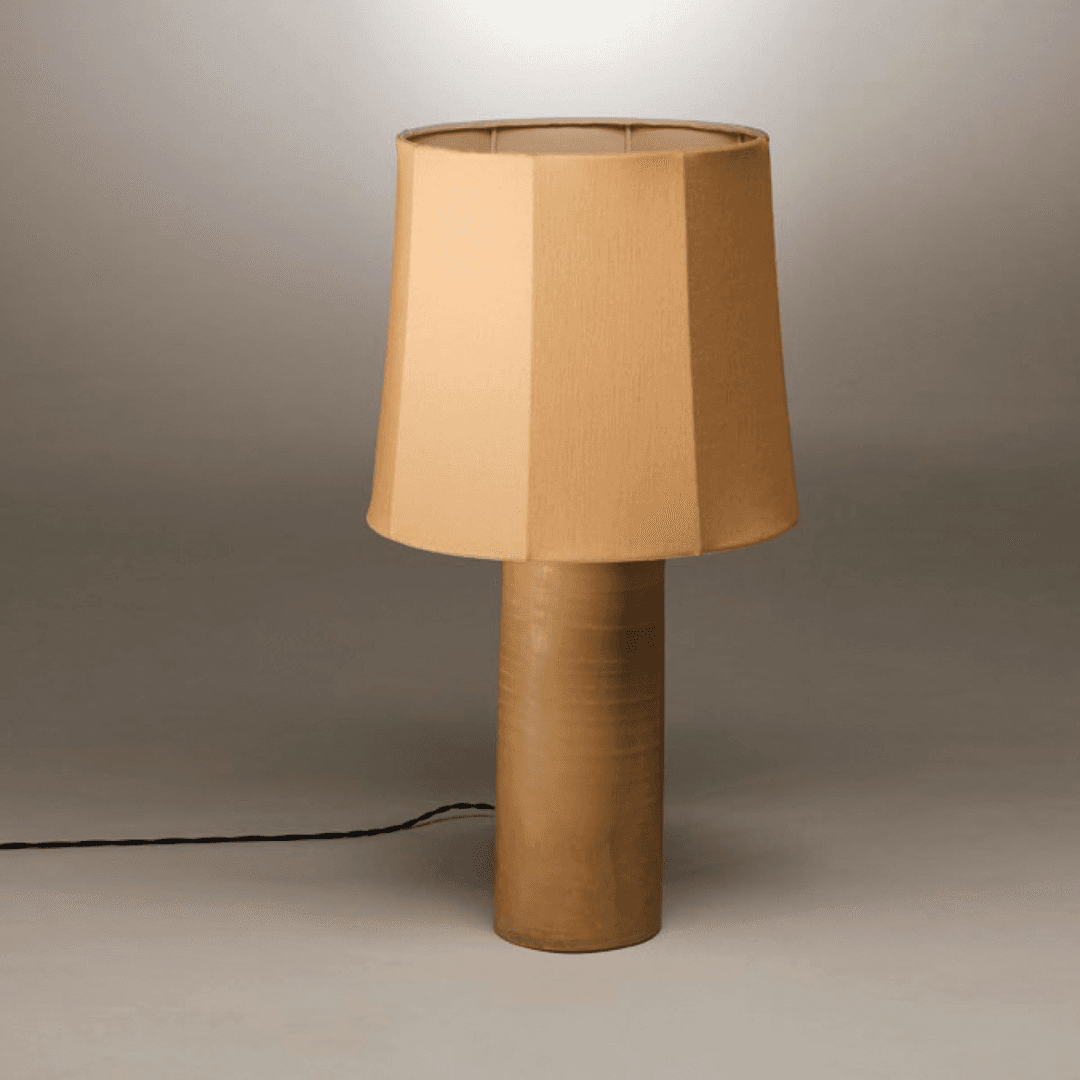 Sonora Linen Large Table Lamp by Nassi Lamps, from HOPP HOME