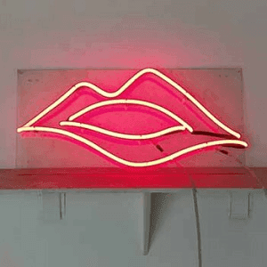 Lip Lips Make Up Cosmetic Kiss, 1594, from Nights of Neon