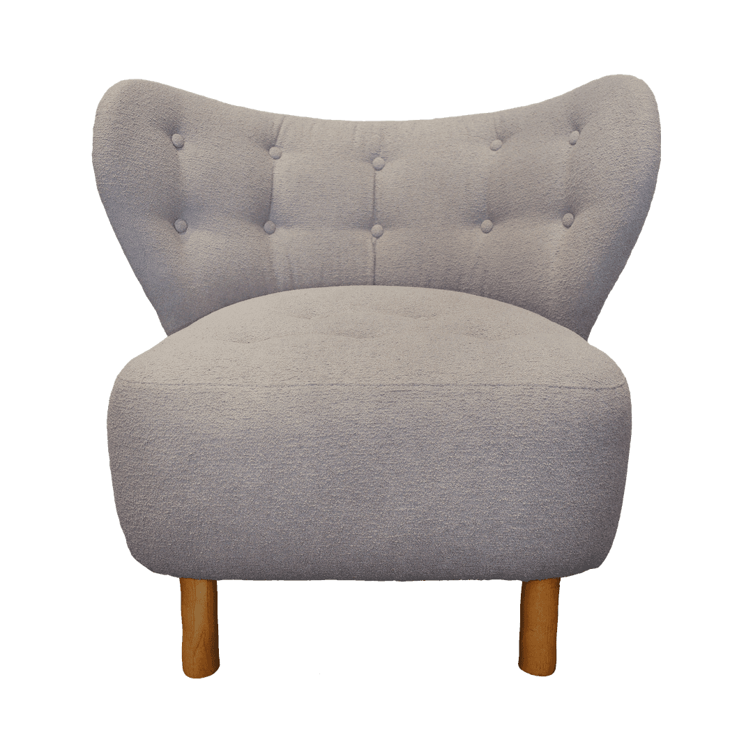 Galle Boucle Petra Style Chair Grey, from Galle 49