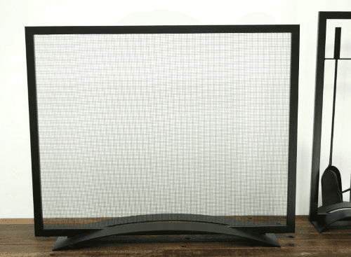 Black Fireplace Screen, FPL02, from Bridge Props