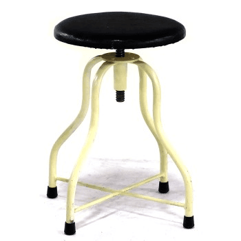 Stool, Exam- DR, Vinyl Seat Cover, PERIOD, from Alpha Props