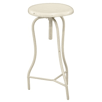 Stool, Exam- DR, Tall, 3 Legs, PERIOD, from Alpha Props