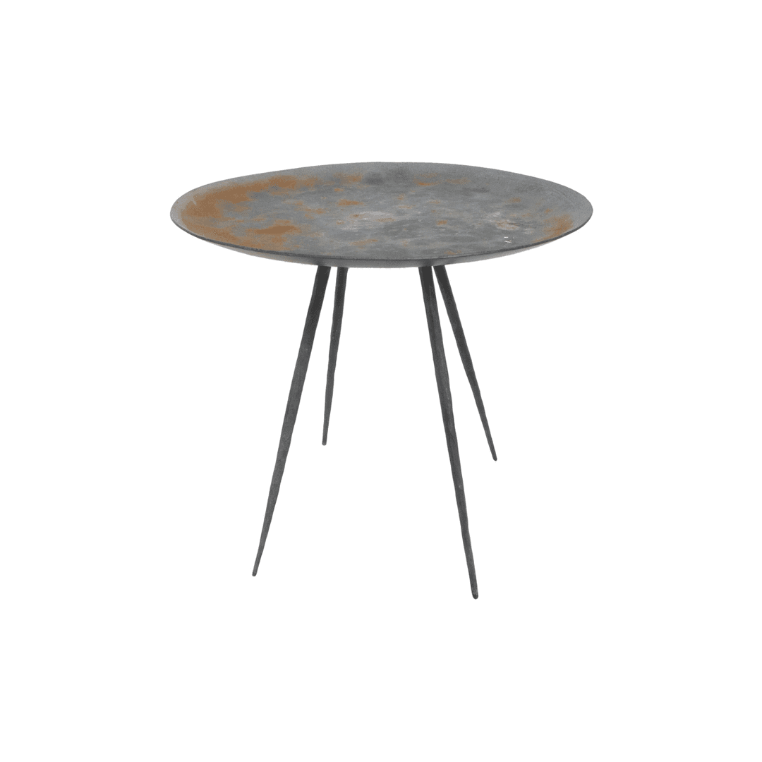 Round Iron Side Table, from The Window
