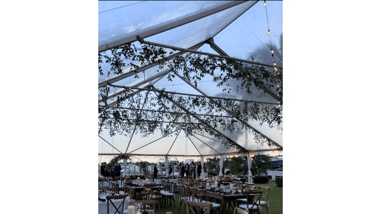 Tent Greenary, from Cache Tents & Events