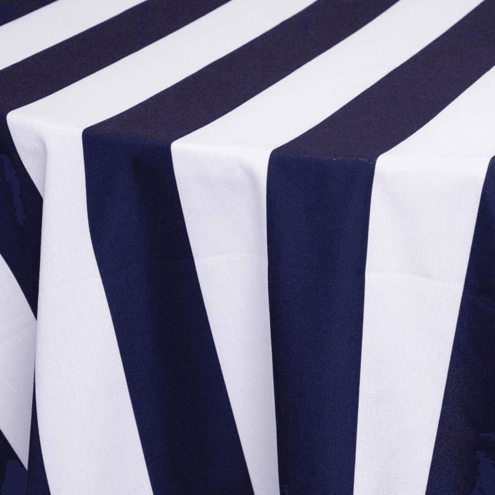 Navy/White Stripe, from Atlas Event Rental