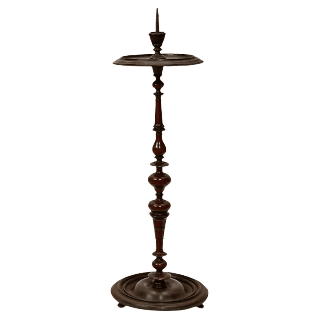 Turned Wood Tall Pricket Stick, f_37118242, from MJH Design Arts