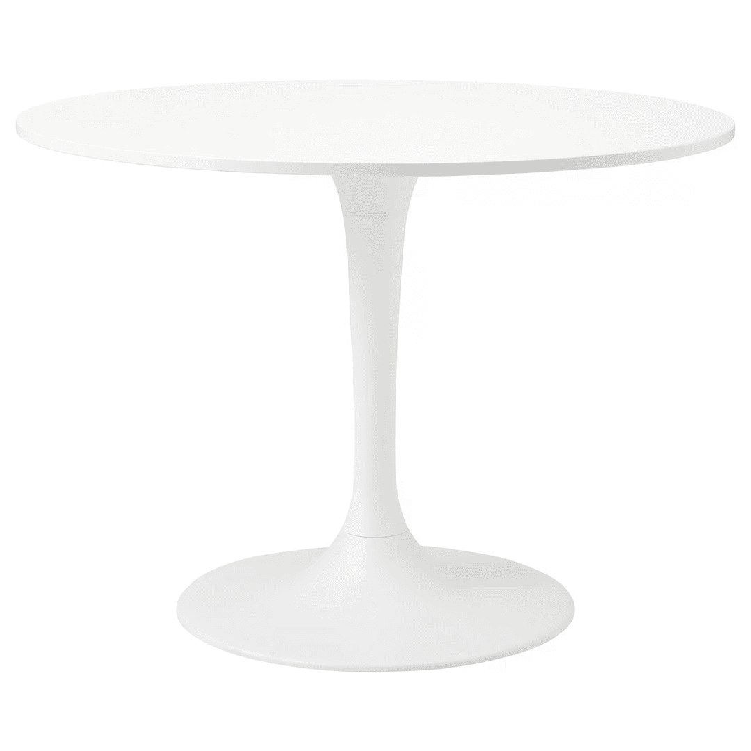 DOCKSTA White Circular Table - 40 1/2", from MOT Designs Props
