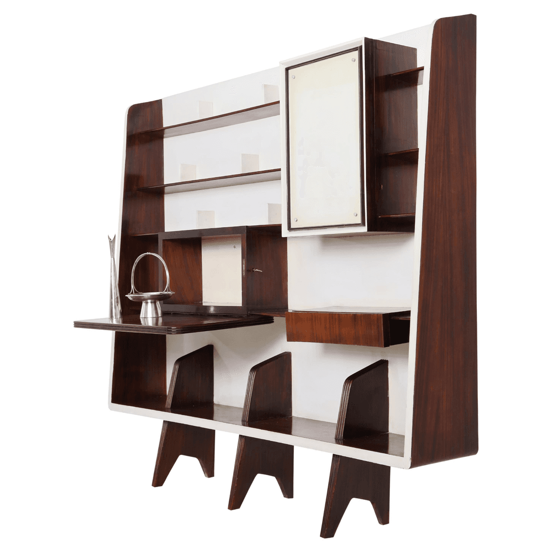 Important Gio Ponti Wall Unit, f_29319192, from Karl Kemp Antiques
