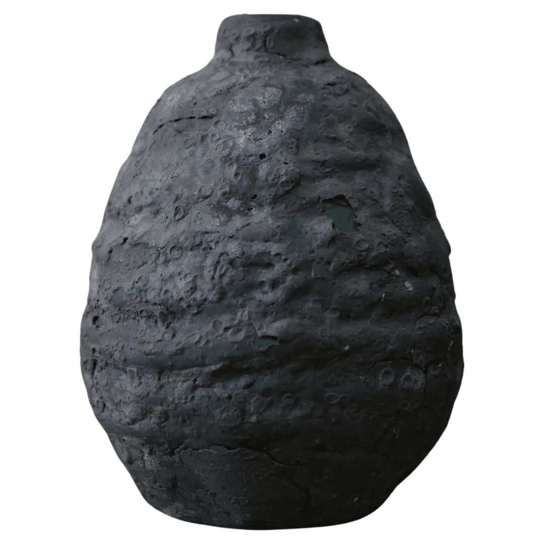 1960s Artisan Studio Pottery Clay Vase, f_39188692, from Casa de Barcelona