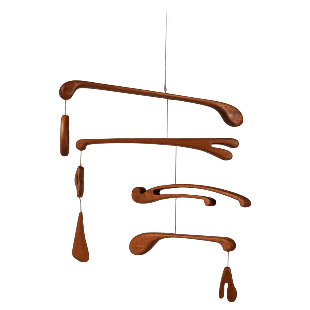 Hanging Nursery Mobile in Solid Sapele, Marc Leblanc, Leblanc Studios, USA, 2020, f_42863392, from ABT Modern