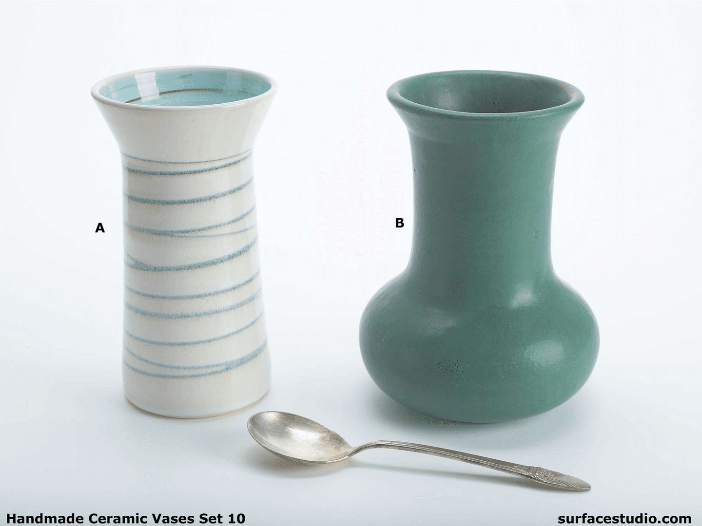 Ceramic Vases Set 10 (2) Each $30, from Surface Studio