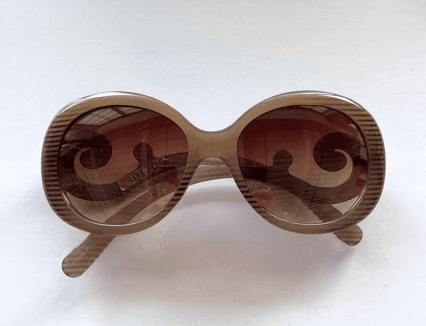 Vintage Tan Brown Sunglasses, 30170, from Lost + Found Props