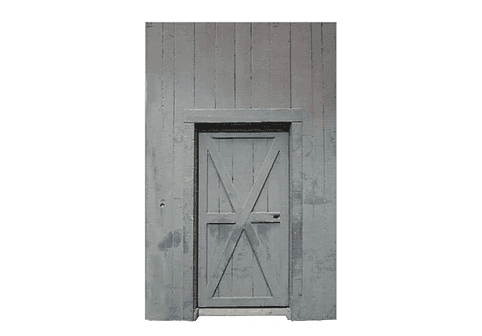(Item #DW33) 6x10 PLANK BARN, DW33, from Sets To Go