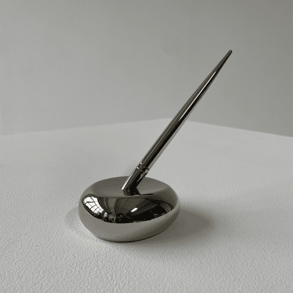 Chrome Pen With Penholder, TT337, from Girls Girls Girls Studio