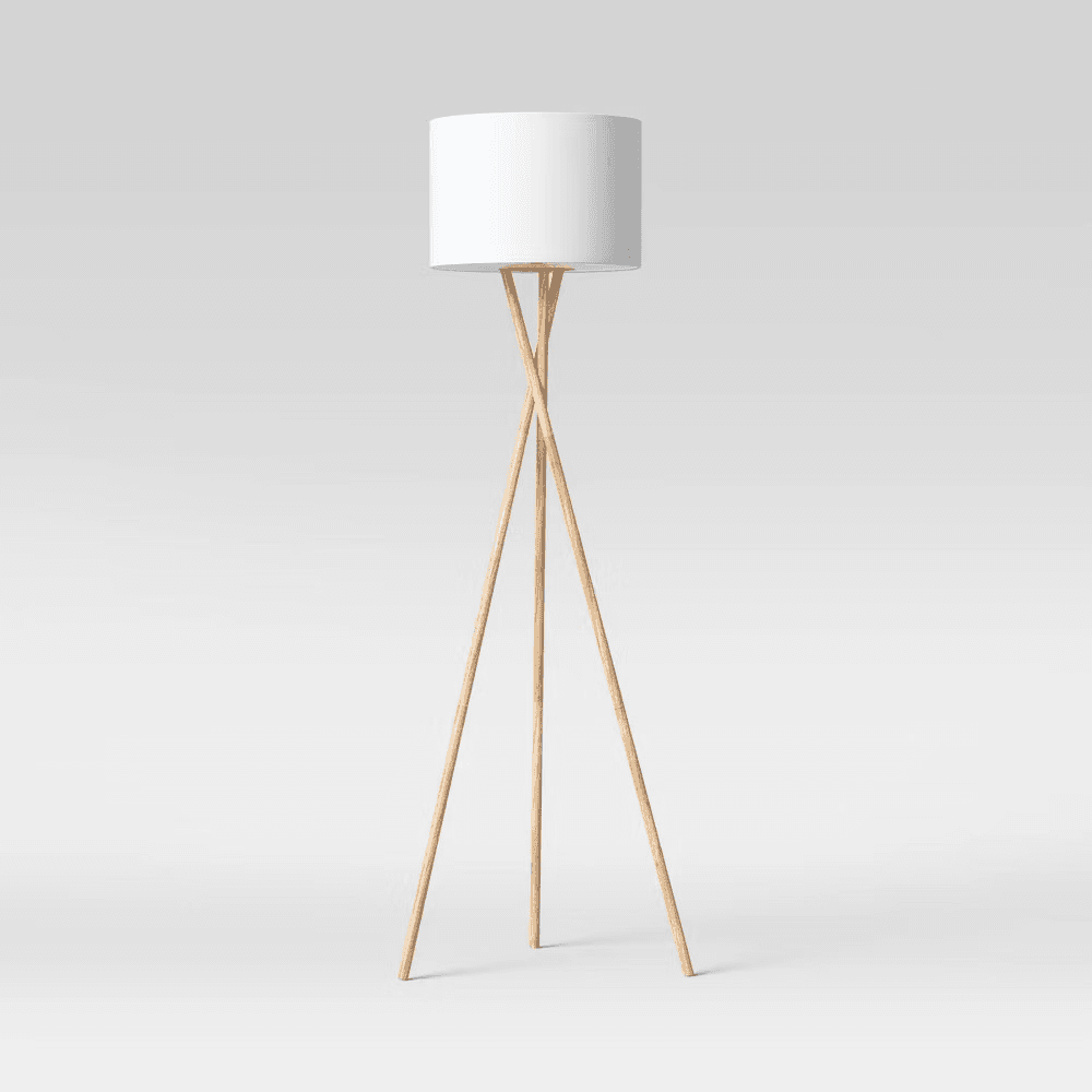 Tripod Floor Lamp Natural, from MOT Designs Props